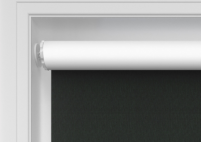 Rivulet (Blackout), Dark Grey - Twist&Fit Roller Blind - Image 9